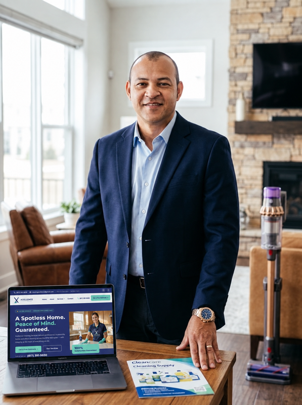 Claudionor Tomas — Co-founder of Xcellence Cleaning Services